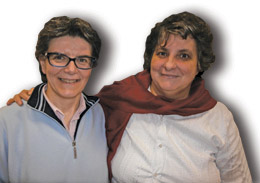 Orielda Tomasi e Cecilia Benoit