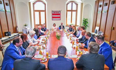 Il tavolo di lavoro, a Presov, dei Comunmi gemellati, presieduto dalla sindaca Andrea Turčanovà