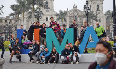 Scout brugheresi a Lima, Perù, nell'estate 2022