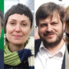 I quattro candidati presidenti alle elezioni regionali 2023: da sinistra Attilio Fontana, Mara Ghidorzi, Pierfrancesco Majorino, Letizia Moratti
