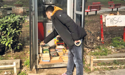 La cabina telefonica libreria dell'Edilnord