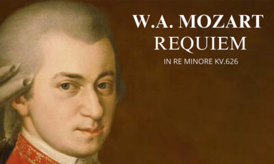 Il volto di Mozart nella locandina dell'evento
